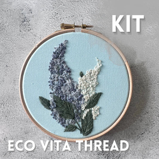 May Flowers Eco Vita Embroidery Kit
