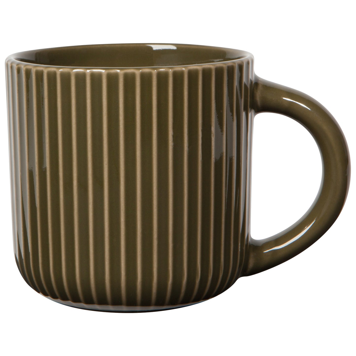 Olive Fluted Mug | 22 oz