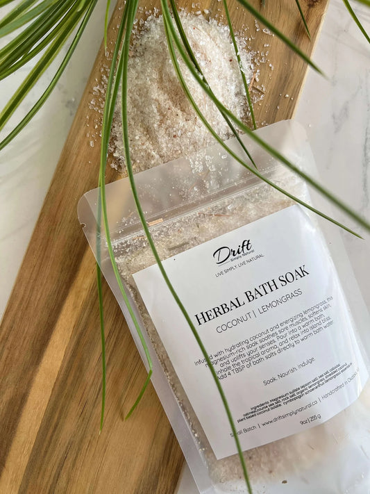 Herbal Bath Soak - Coconut & Lemongrass