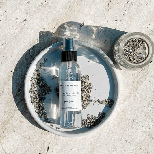Beauty From Bees | Lavender Nights Aromatherapy Room + Body Spray