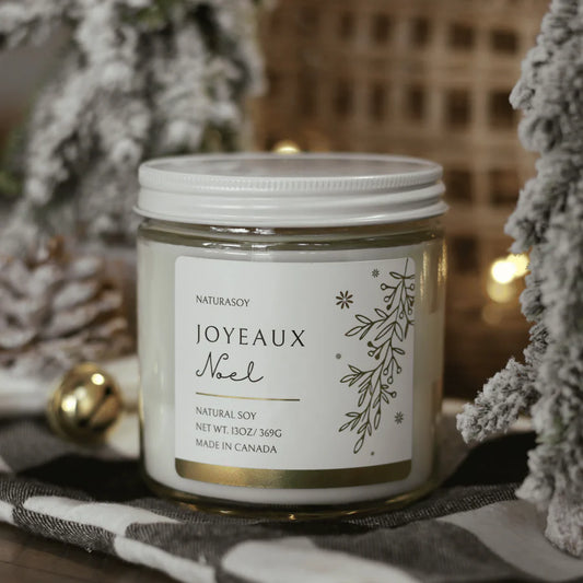 Natura Soy Holiday Jar Candles