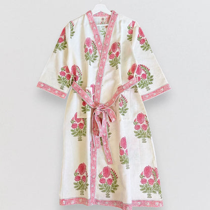 Peach Floral | Bath Robe