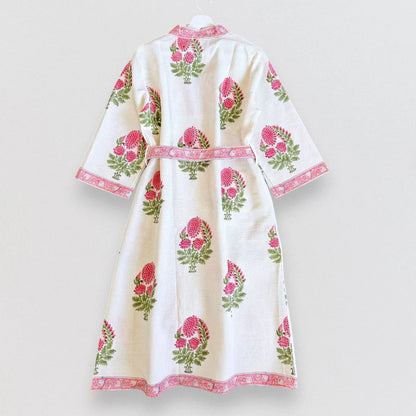 Peach Floral | Bath Robe
