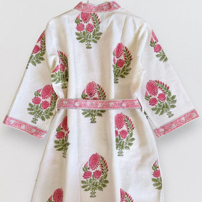 Peach Floral | Bath Robe