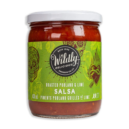 Roasted Poblano + Lime Salsa