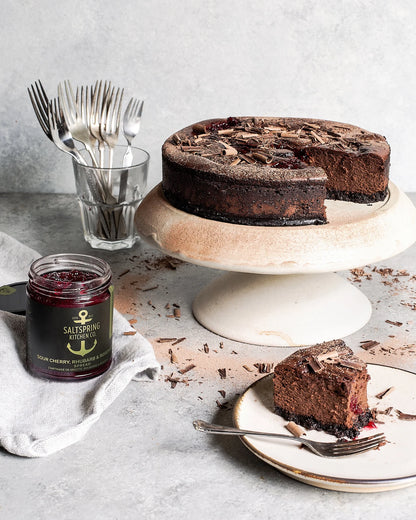 Sour Cherry, Rhubarb & Rosemary Spread 270ml