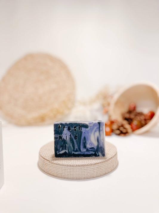 Black Amethyst Bar Soap