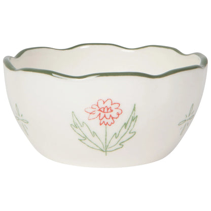 Camellia Stoneware Nesting Bowls | Set of 4 Assorted