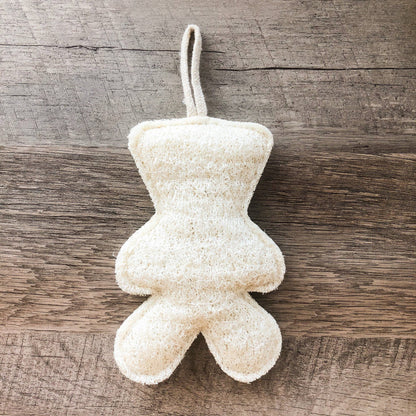 Natural Organic Loofah Bath and Kitchen Sponge: Heart