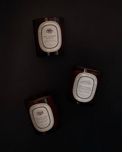 For Persistent Ennui | Ginger, Citron, Musk - Soy Wax Candle