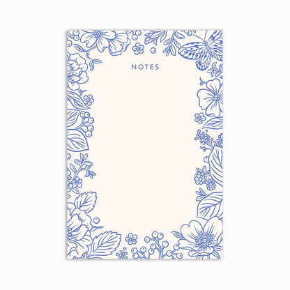 Blue Garden Notes | Notepad