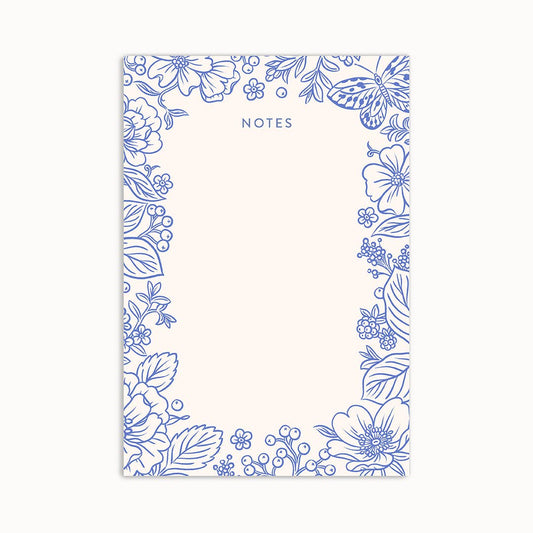 Blue Garden Notes | Notepad