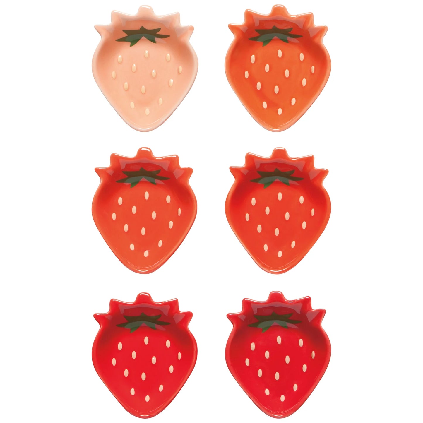 Berry Sweet Shaped Pinch Bowls | Set of 6