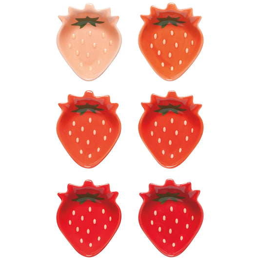 Berry Sweet Shaped Pinch Bowls | Set of 6