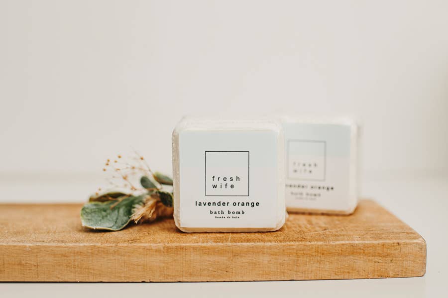 Lavender Orange | Bath Bomb
