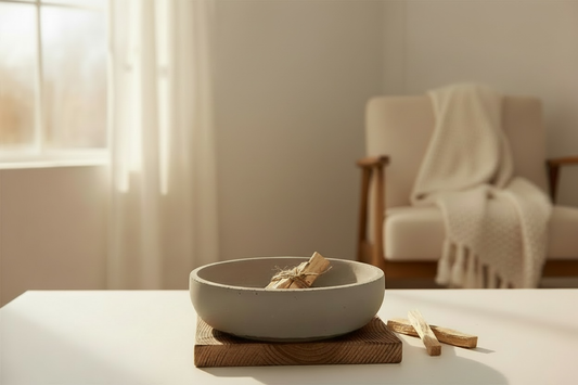 Smudge Bowl | Natural Concrete