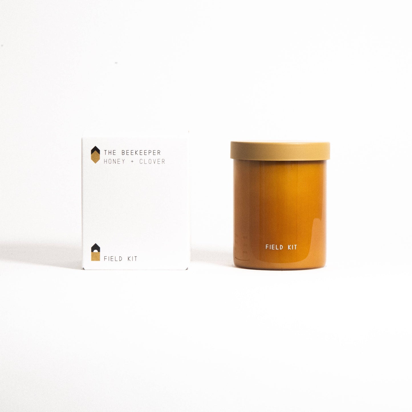 The Beekeeper | Honey + Clover - 8oz Glass Candle