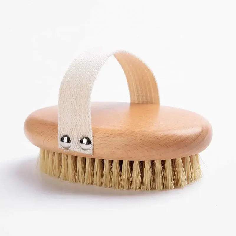 Plastic Free Sisal Bristle Body Brush: Oval