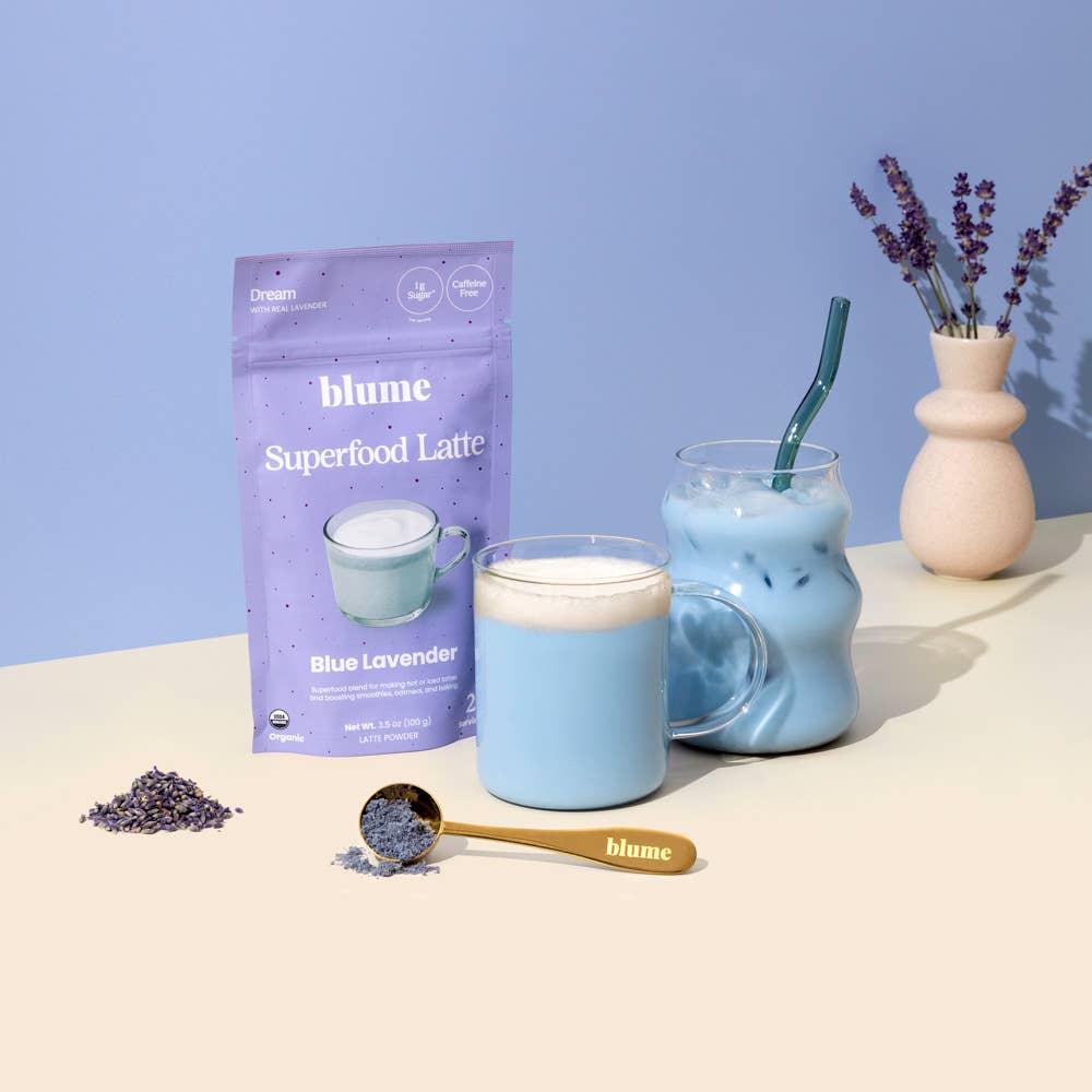 Superfood Latte Powder | Blue Lavender