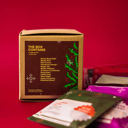Sip The Season | 12 Single Serving Holiday Teas