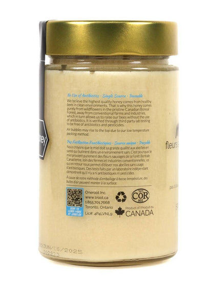 Natural Raw Boreal Forest Wildflower Honey - 500g