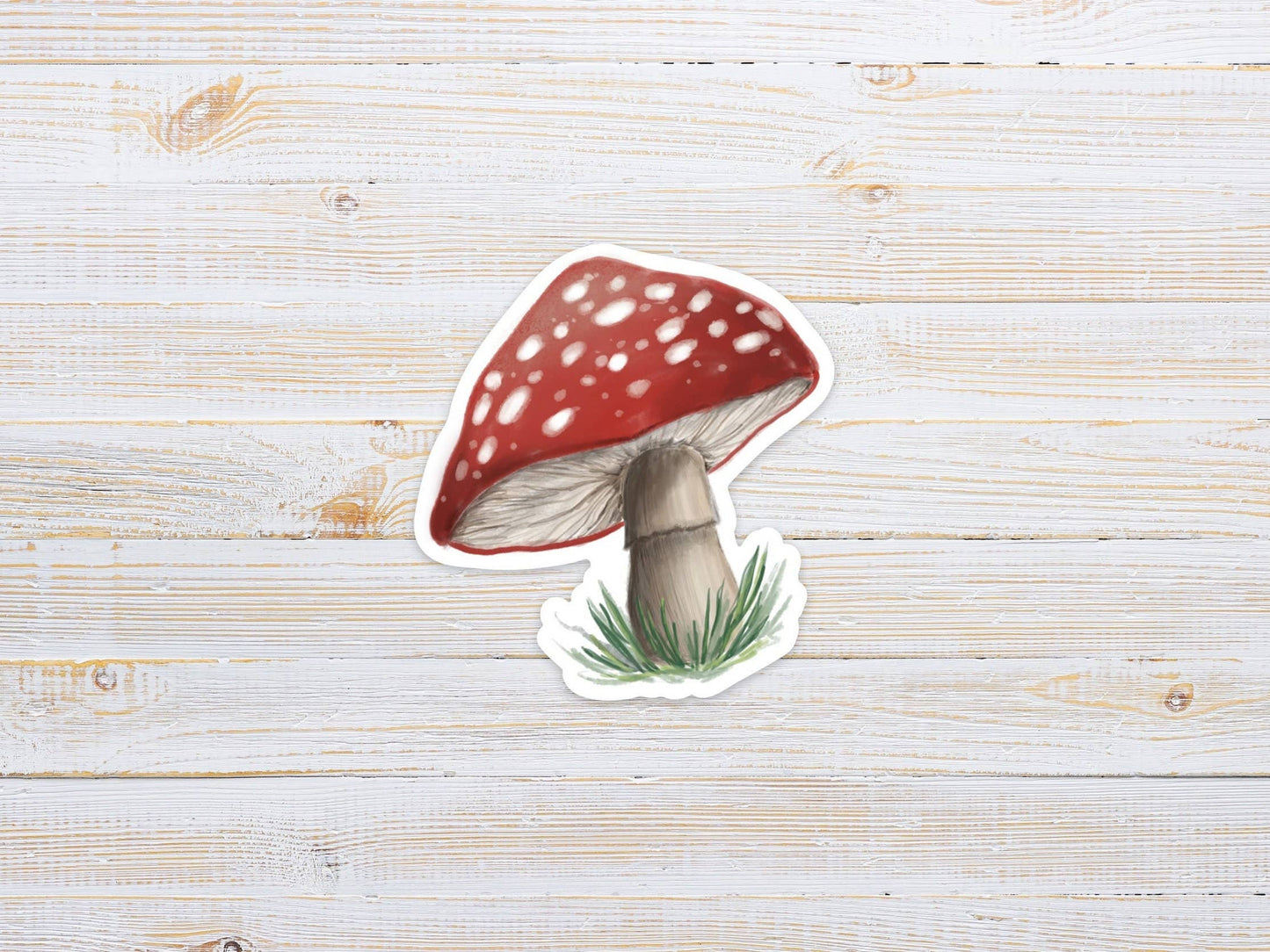 Mushroom Vinyl Sticker