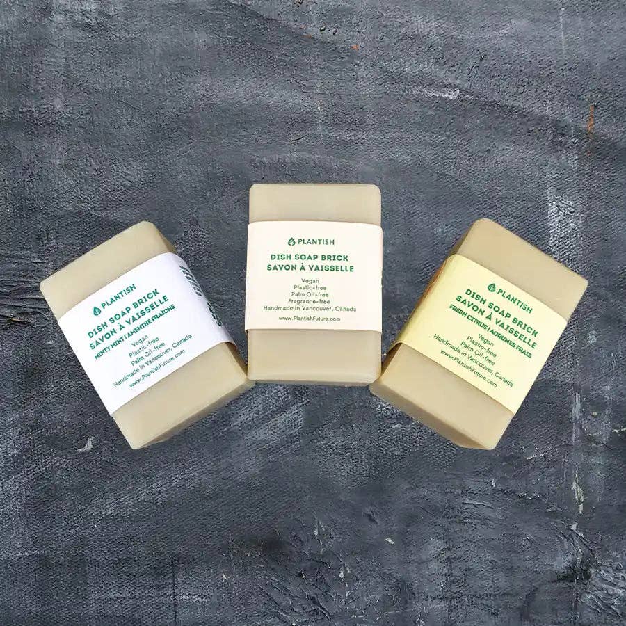 Minty Mint - Solid Dish Soap Brick (13oz): Soap Brick