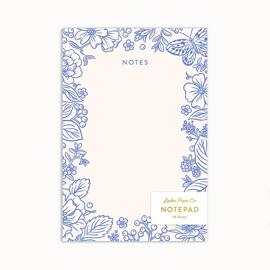 Blue Garden Notes | Notepad