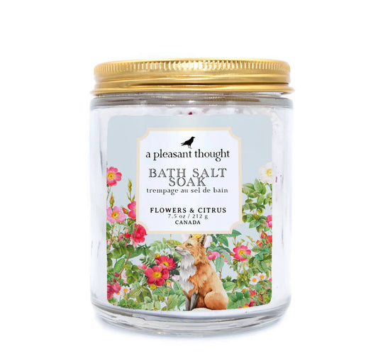 Flowers & Citrus | Bath Salt Soak