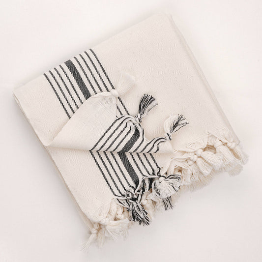 Soft 9 Stripe Bath and Beach Towel Set : Bath Towel?