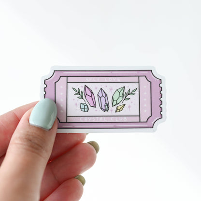 Self Love Crystal Club Sticker