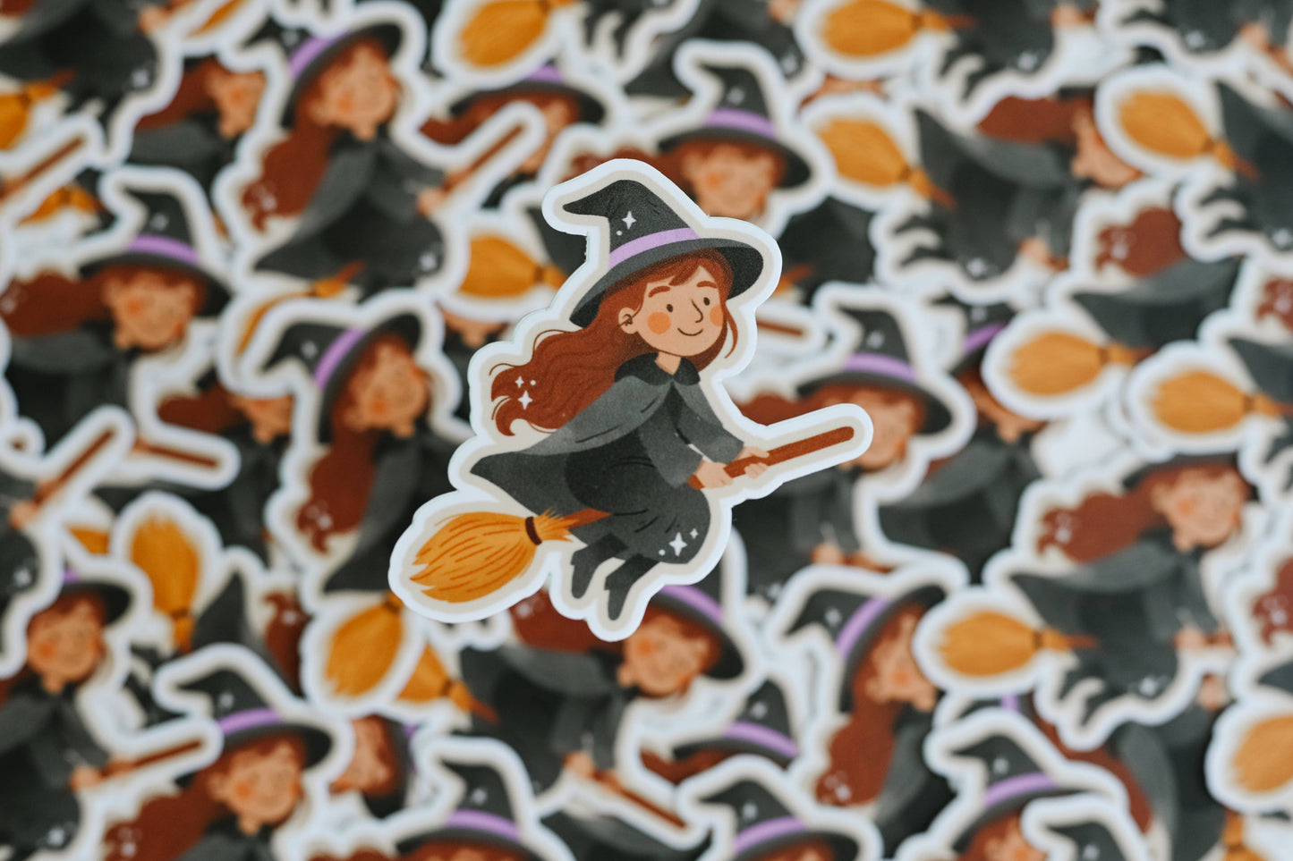 Cozy Witch Sticker