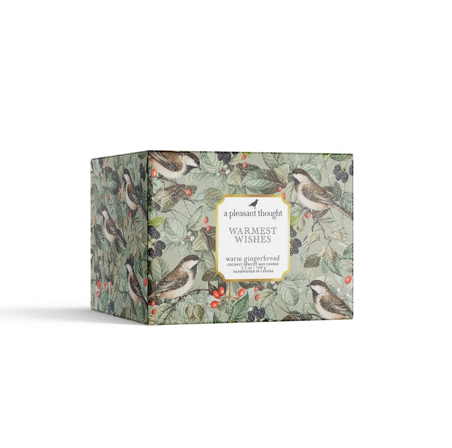 Warmest Wishes | Gingerbread Candle