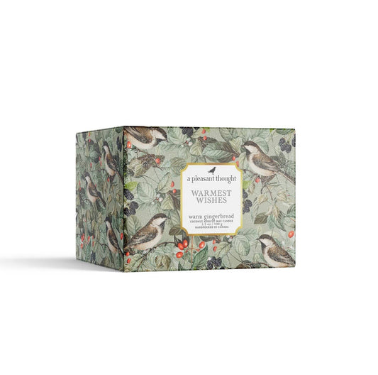 Warmest Wishes | Gingerbread Candle