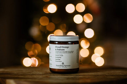 Blood Orange & Balsam Soy Candle