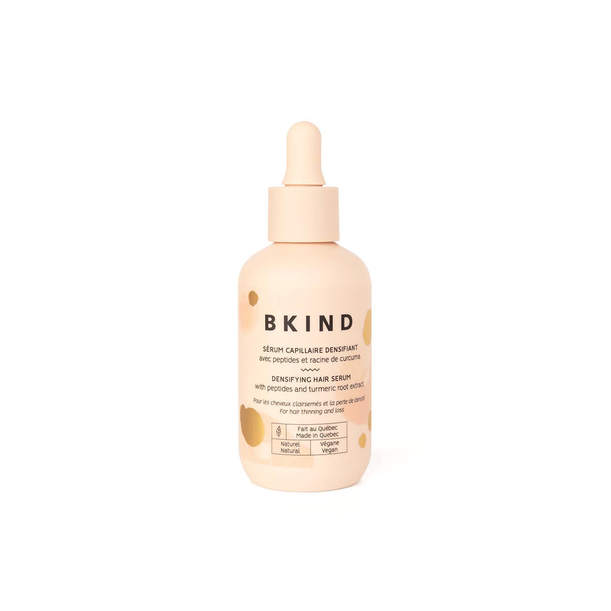 Densifying Hair Serum with Peptides + Turmeric Root Extract