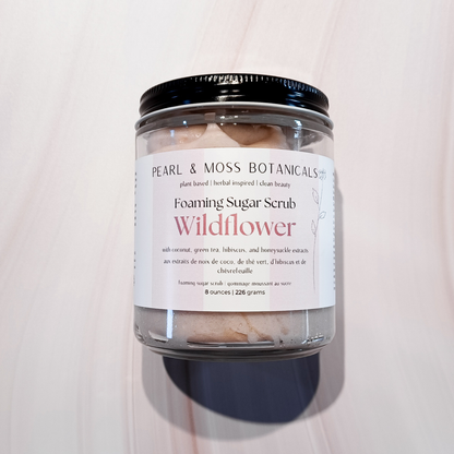Wildflower Foaming Sugar Scrub