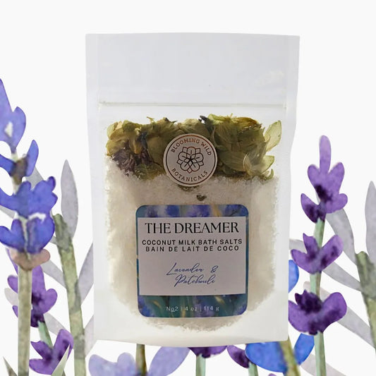 Summer Nights Coconut Milk Bath Soak Sachet | Lavender