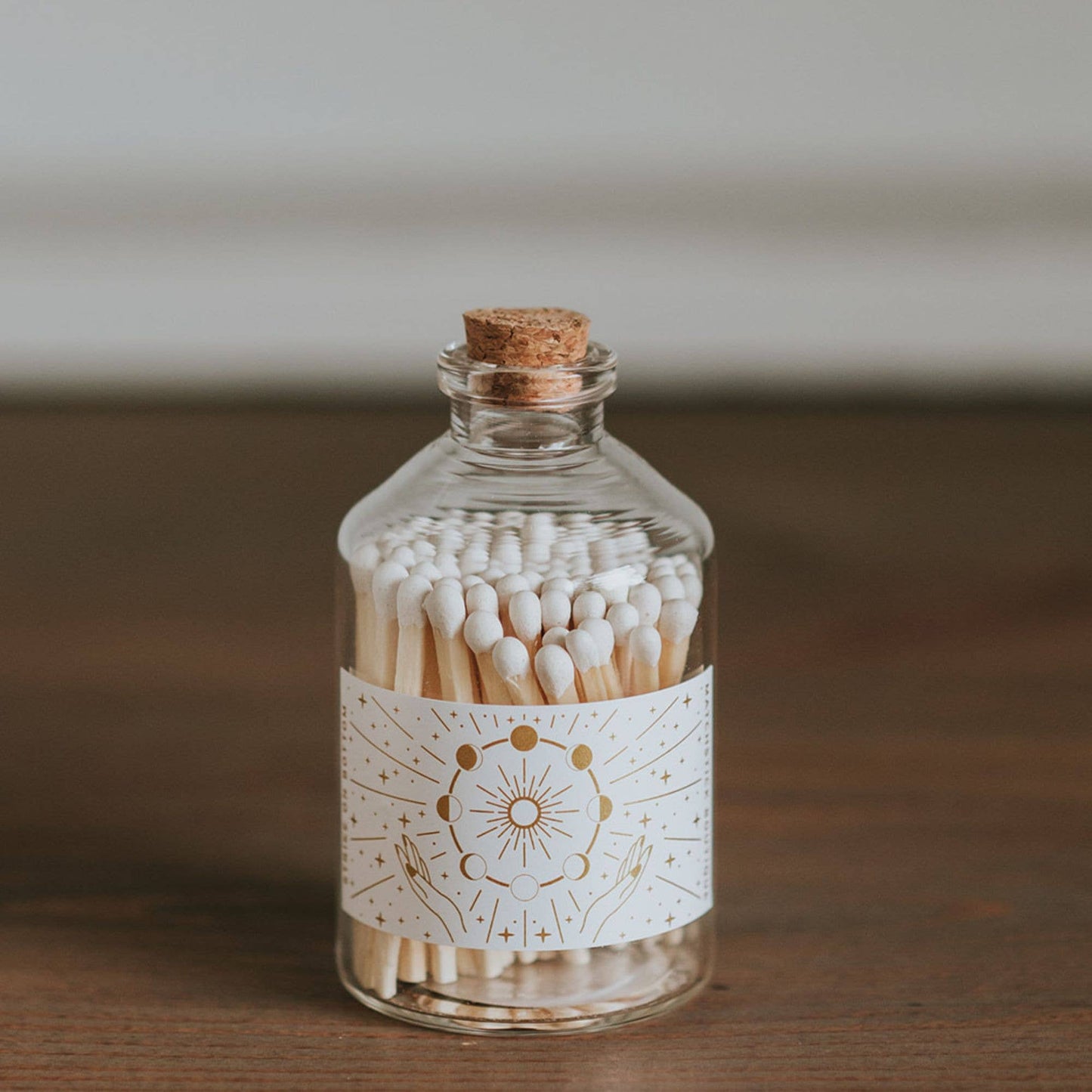 Matchsticks in Glass Bottle