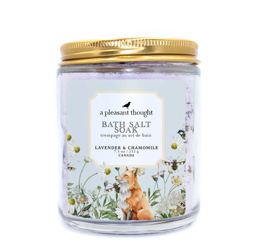 Lavender & Chamomile Bath Salt Soak