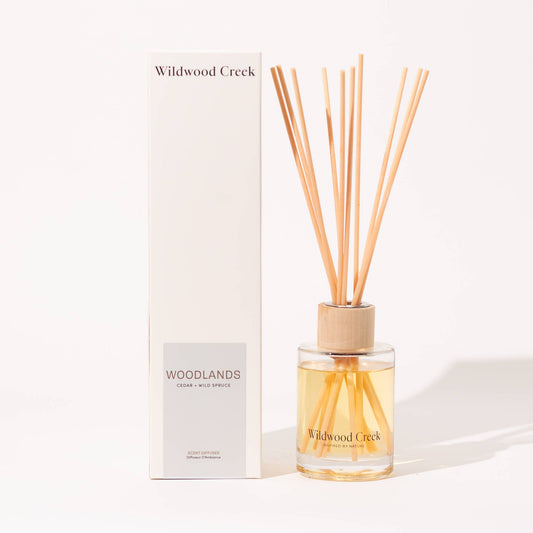 Woodlands Reed Diffuser | Cedar & Black Spruce