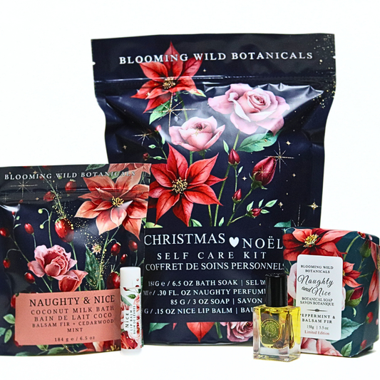Christmas | Noël Botanical Skincare Gift Pack | Set