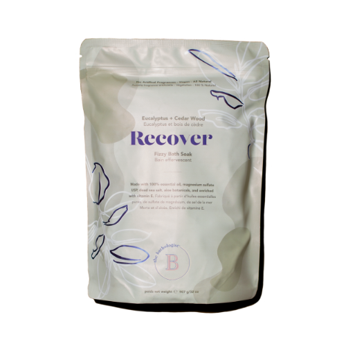 Recover Fizzy Bath Soak | Eucalyptus + Cedarwood Reset