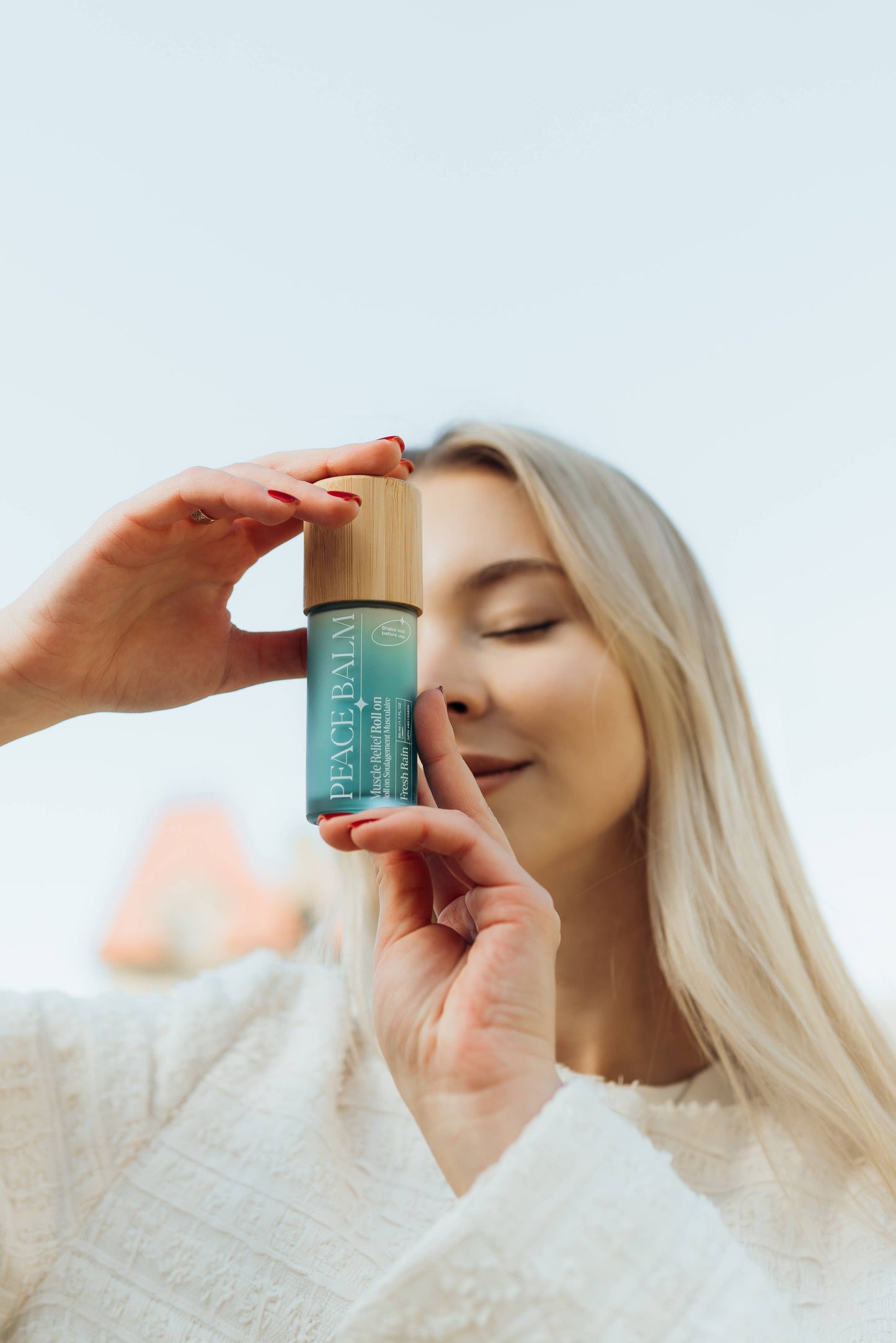 Peace Balm Fresh Rain | Muscle Relief Roll-On with Menthol