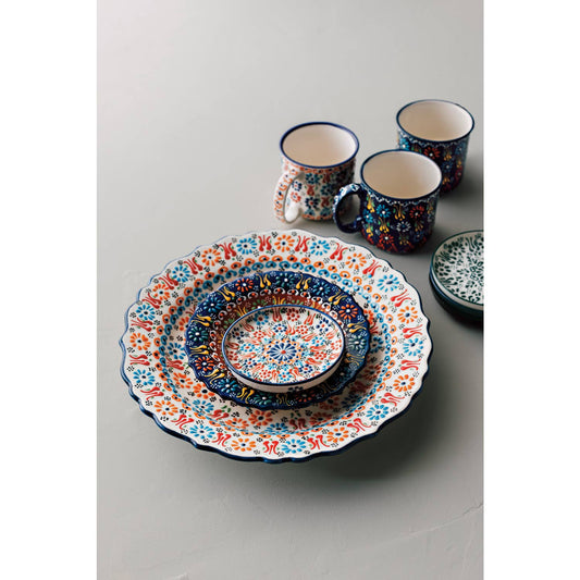 Hand-painted Turkish Mug - Evani Forest