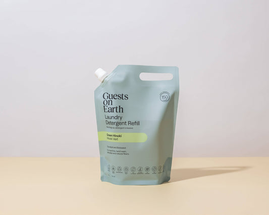 Guests On Earth | Green Hinoki | Laundry Detergent Bulk Refill