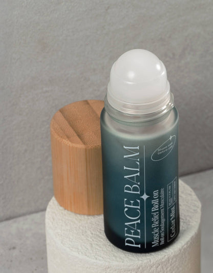 Peace Balm Cedar Mist | Muscle Relief Roll-On with Menthol