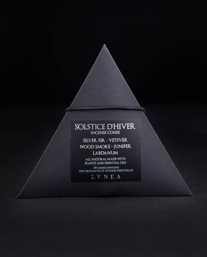 SOLSTICE D'HIVER | Naturally-scented Incense Cones