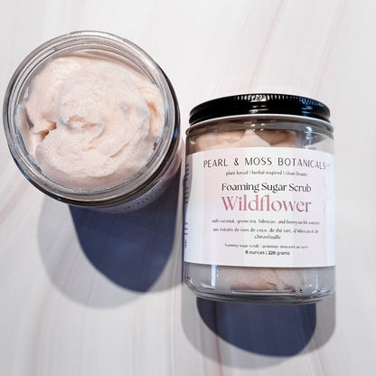 Wildflower Foaming Sugar Scrub