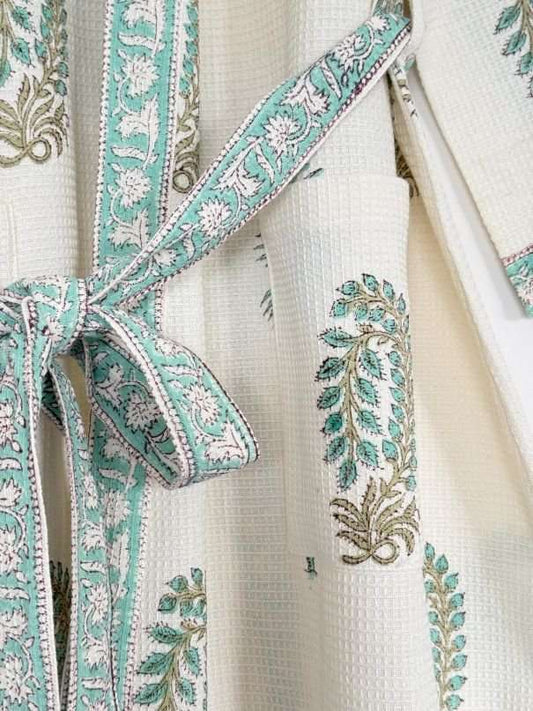 Aqua Green | Bath Robe